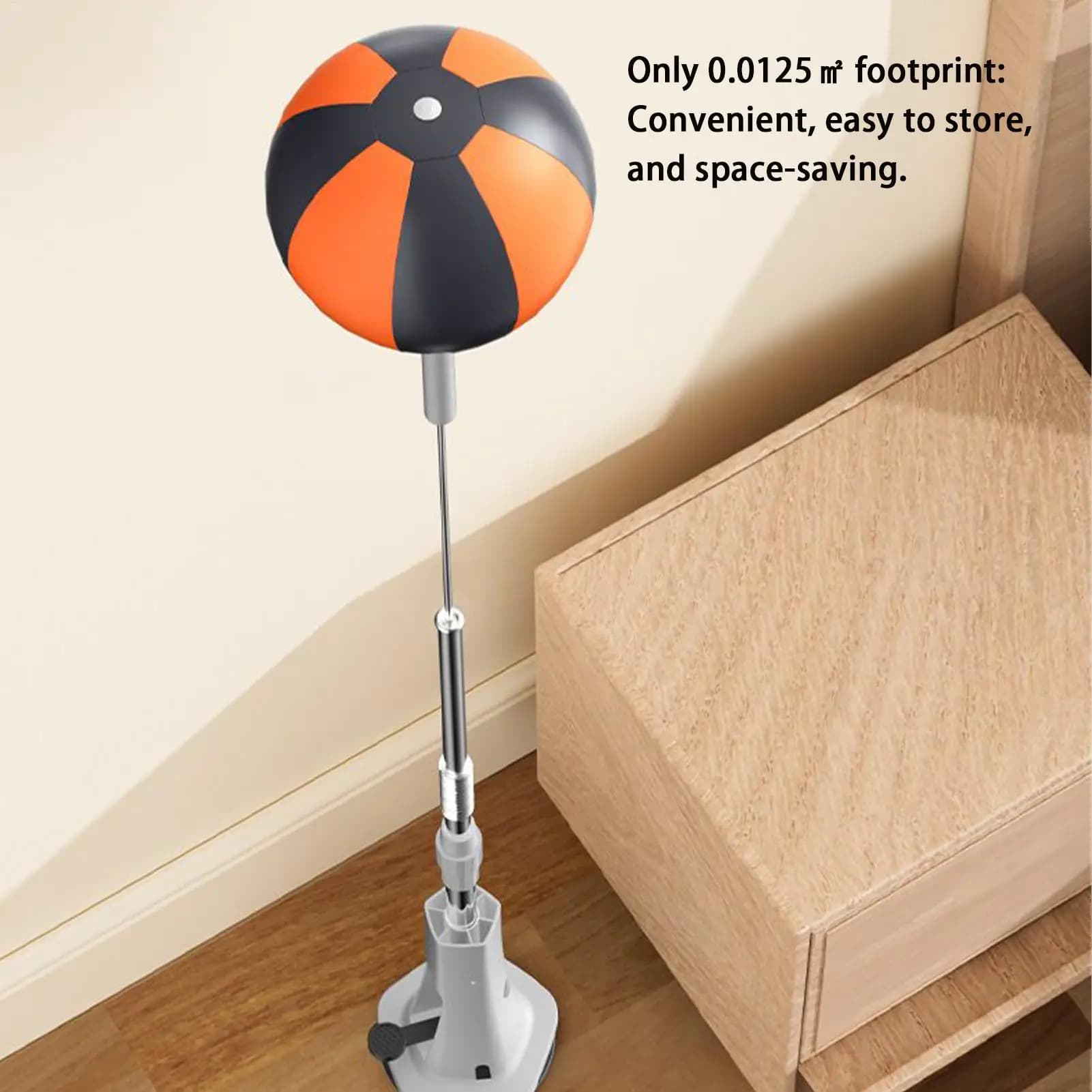 Boxing Satin, Boxing Training Equipment, Adjustable Height, Suction Cup Base, Pussy Bag for Adults, Children and Teenagers, For Home Gym