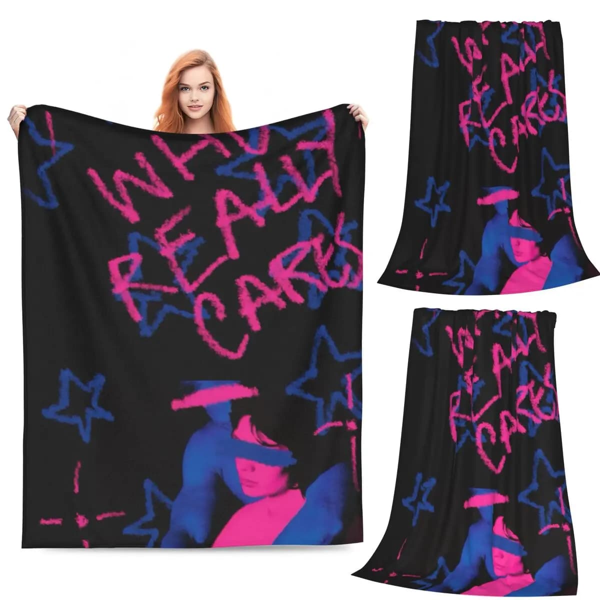TV Girl Band Blanket Soft Warm Flannel Throw Blanket Cover for Bed Living room Picnic Travel Home Couch