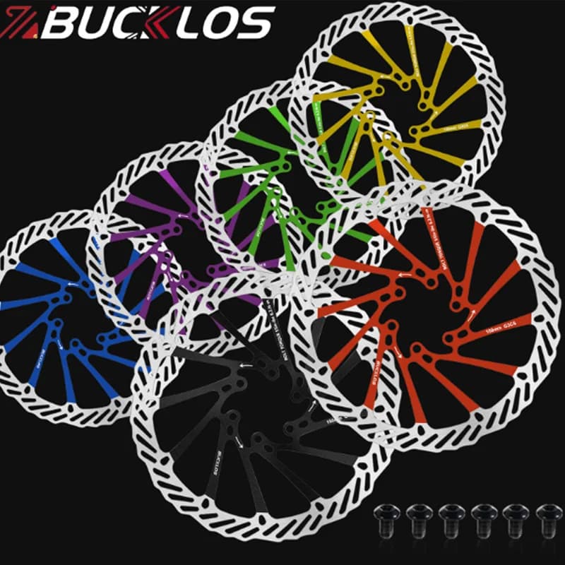 BUCKLOS Rotore Freno Bici G3 160mm 180mm 203mm Rotori Freno A Disco Idraulico con 6 pz Bulloni per MTB Mountain Accessori Per Biciclette