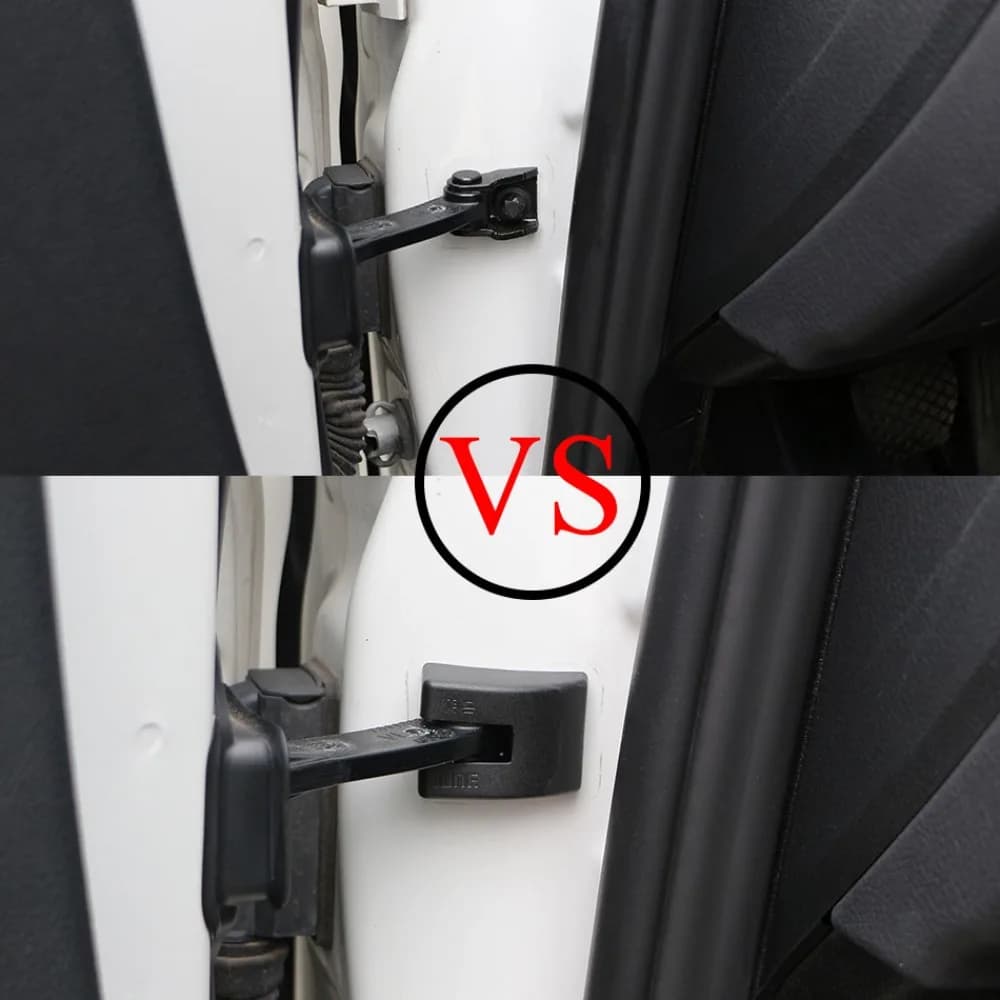 Auto 4 pz ABS Auto impermeabile antiruggine tappo della porta copertura adesivo per BMW F30 F35 F80 E46 E91 E92 E93 accessori Auto