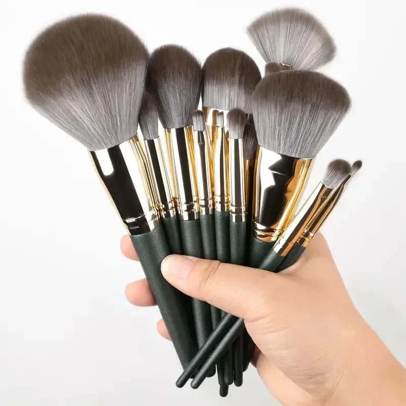 14 pcs soft makeup brushes soft cosmetic powder shade foundation blush blending beauty make up brush with powder attic idea