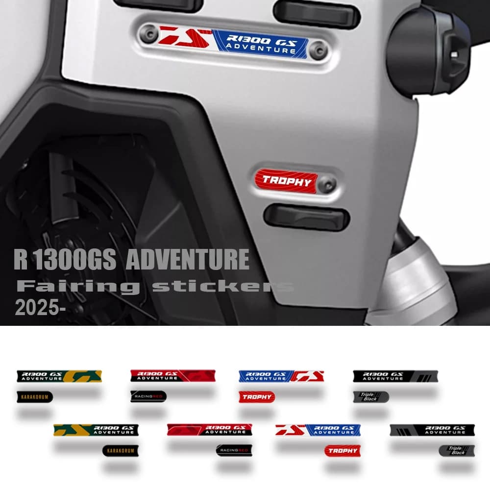 R1300GSA Accessories 3D Resin Wall decal Protective kit Wall decal for R 1300 GS Adventure 2025