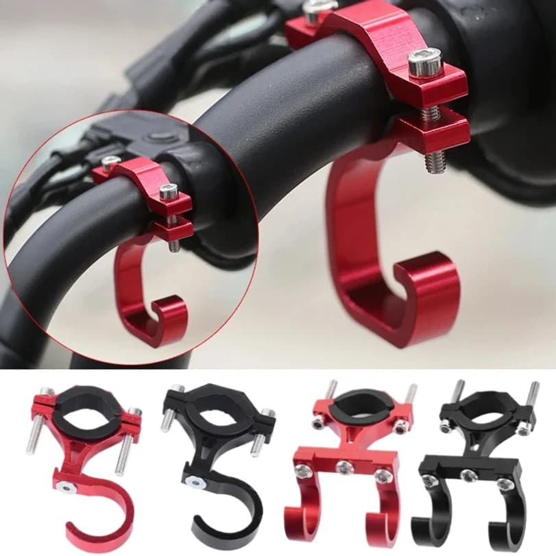 Universal Electric Scooter Hooks Portable Motorcycle Helmet Rack Shelf Tube Storage Hanger for Motorcycle Bike Hooks