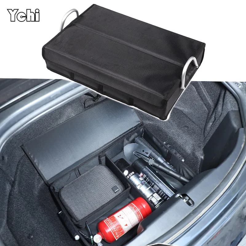 Scatola portaoggetti multifunzionale per bagagliaio auto, borsa organizer per Mazda MX-5 2016-2026, accessori per auto