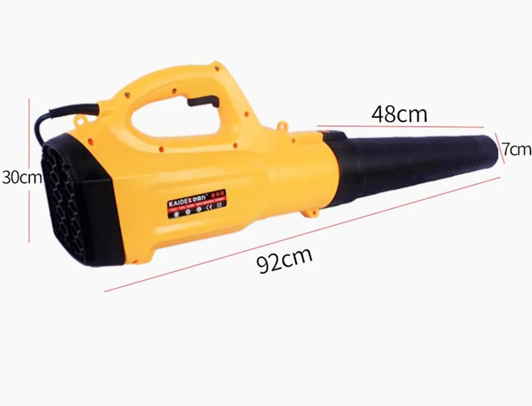 220V/5200W Portatile Per Uso Domestico Elettrico Pulizia Giardino Ventilatore Foglia Asciugacapelli Collettore di Polveri Strumento di Raccolta di Polveri