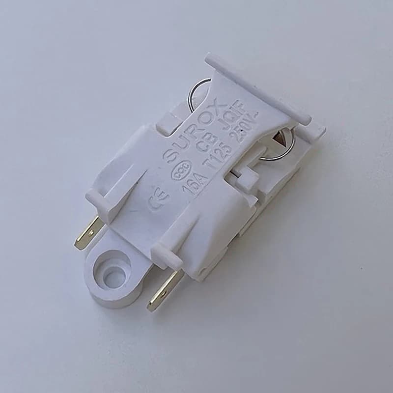 16A White Automatic Temperature Control Power Switch Accessories, 5 Pcs Electric Kettle Handle On Off Switches