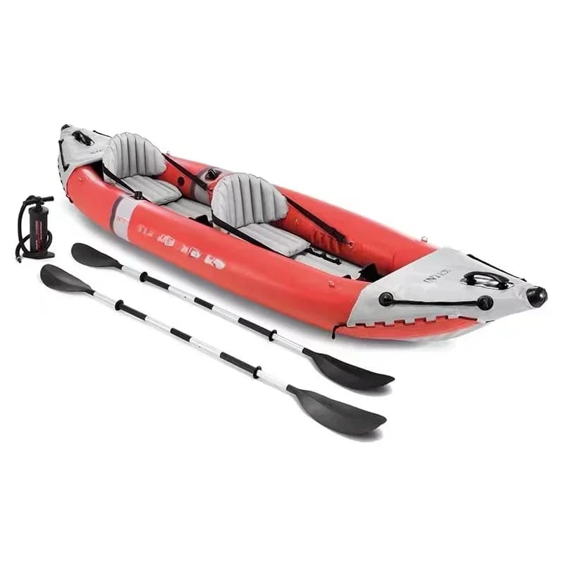 Vendite caldeVendite calde2023 Kayak gonfiabile portatile pieghevole pieghevole in PVC di colore popolare con pagaia in vendita