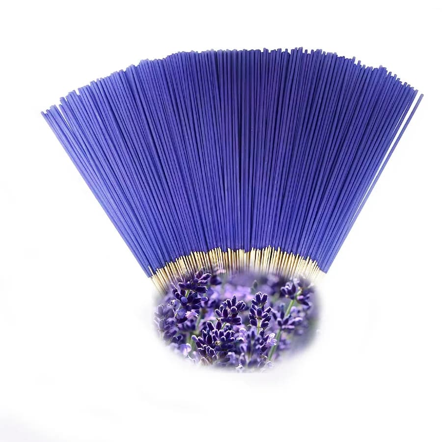 Clean and low powder 22cm lavender, more popular among women for fragrance, retro creative bamboo stick fragrance