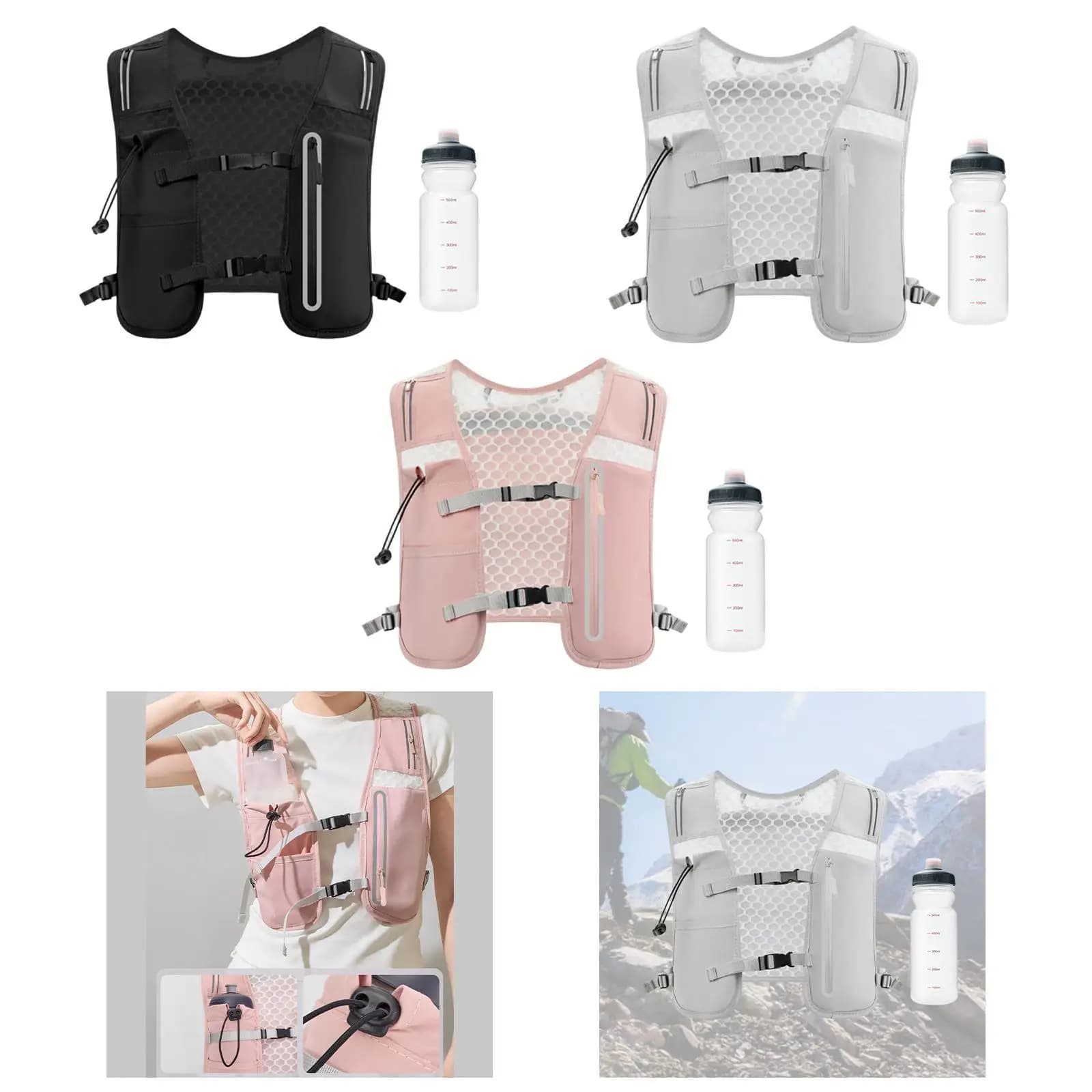 Breathable backpack with water bag, perfect for excursions