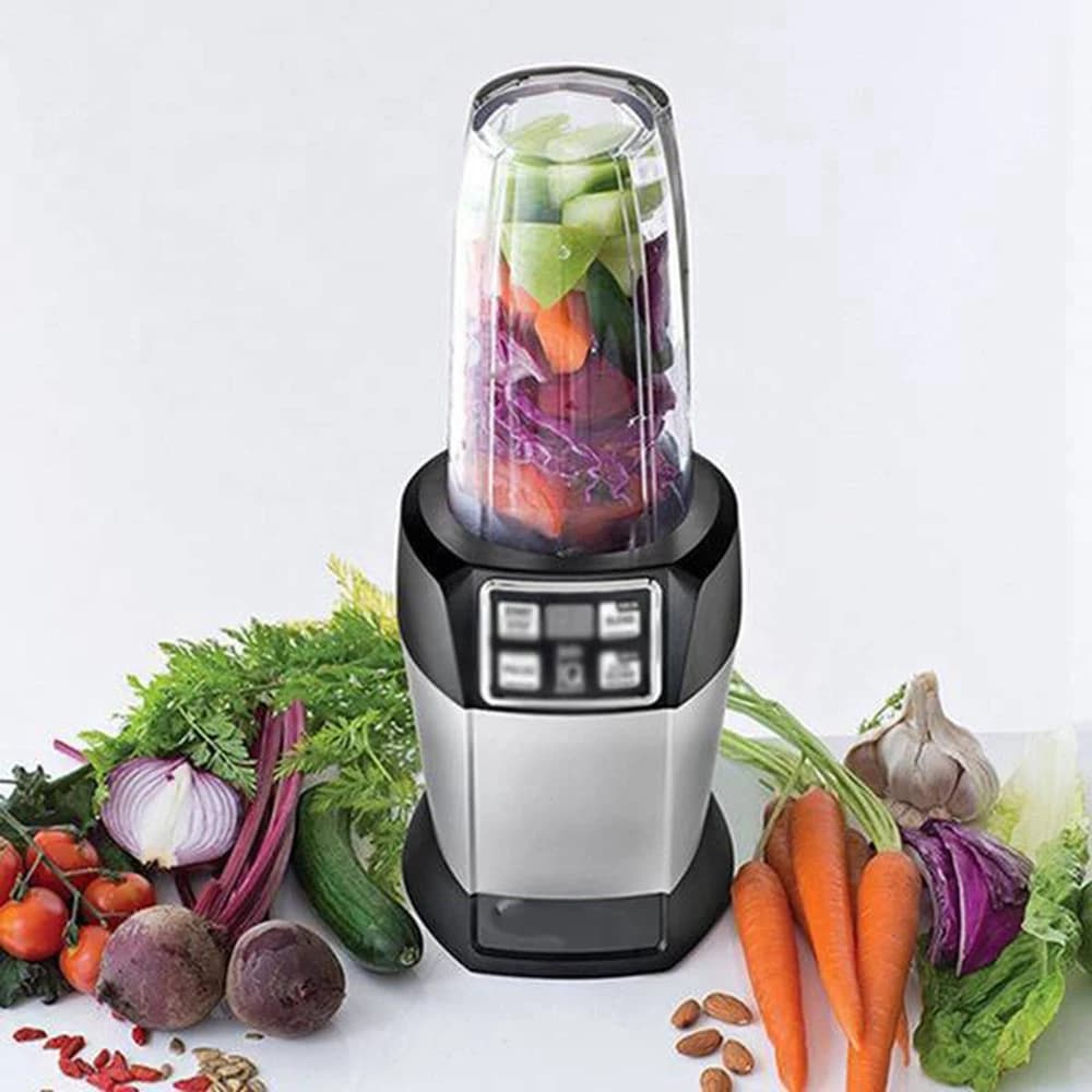 Lama estrattore per parti di ricambio B26B con tazza da 18 Oz 24 Oz e coperchio con beccuccio per frullatore Ninja Auto-IQ da 1200 W, parti di ingranaggi a 7 alette