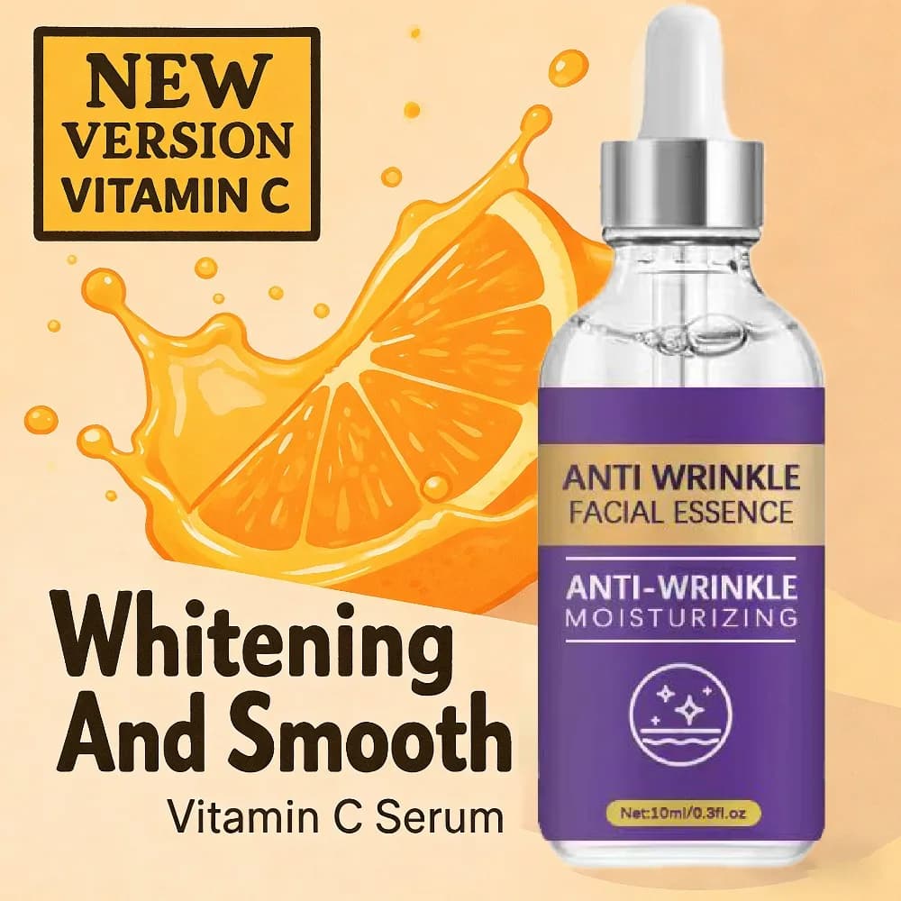 Anti-wrinkle serum to vitamin C: lifting essence, firming, attenuates thin lines, illuminating and nourishing