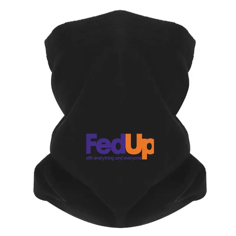 Wordplay Fed Up con uomo Sciarpa da esterno Maschera Ghetta per il collo Cappello Berretto da donna Copricapo Antivento Mantieni caldo l'inverno Multifunzionale