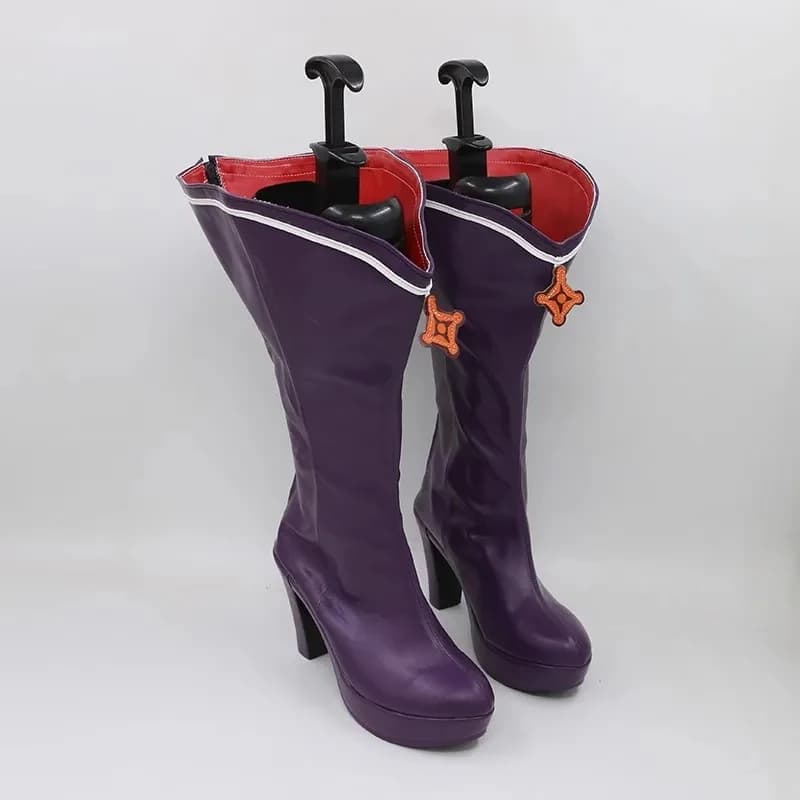 A;3\v,7'd/Anime Cosplay Boots Re:Life In A Different World From Zero Rem Shoes Halloween Costume Accessories Props Mc;4'b,7'm\1/