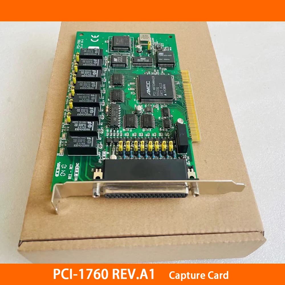 PCI-1760 REV.A1 Per scheda di acquisizione dati Advantech Relè a 8 canali Scheda PCI universale IDI a 8 canali Spedizione veloce di alta qualità