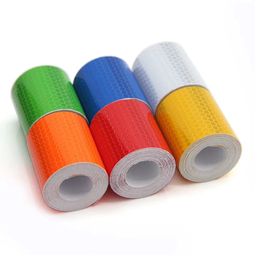 5CMx3M Bicycle Stickers Reflective Tapes Waterproof Reflector for Things Reflecting Strips for Cycling helmet Bicycle Accessories
