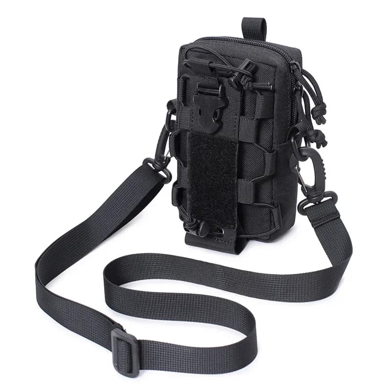 Hydration Bottle Phone Holder Molle Compatible Hiking Chest Packs Tactical Waist Pack Sling Bag Hip Bag Backpack Attachment Pack