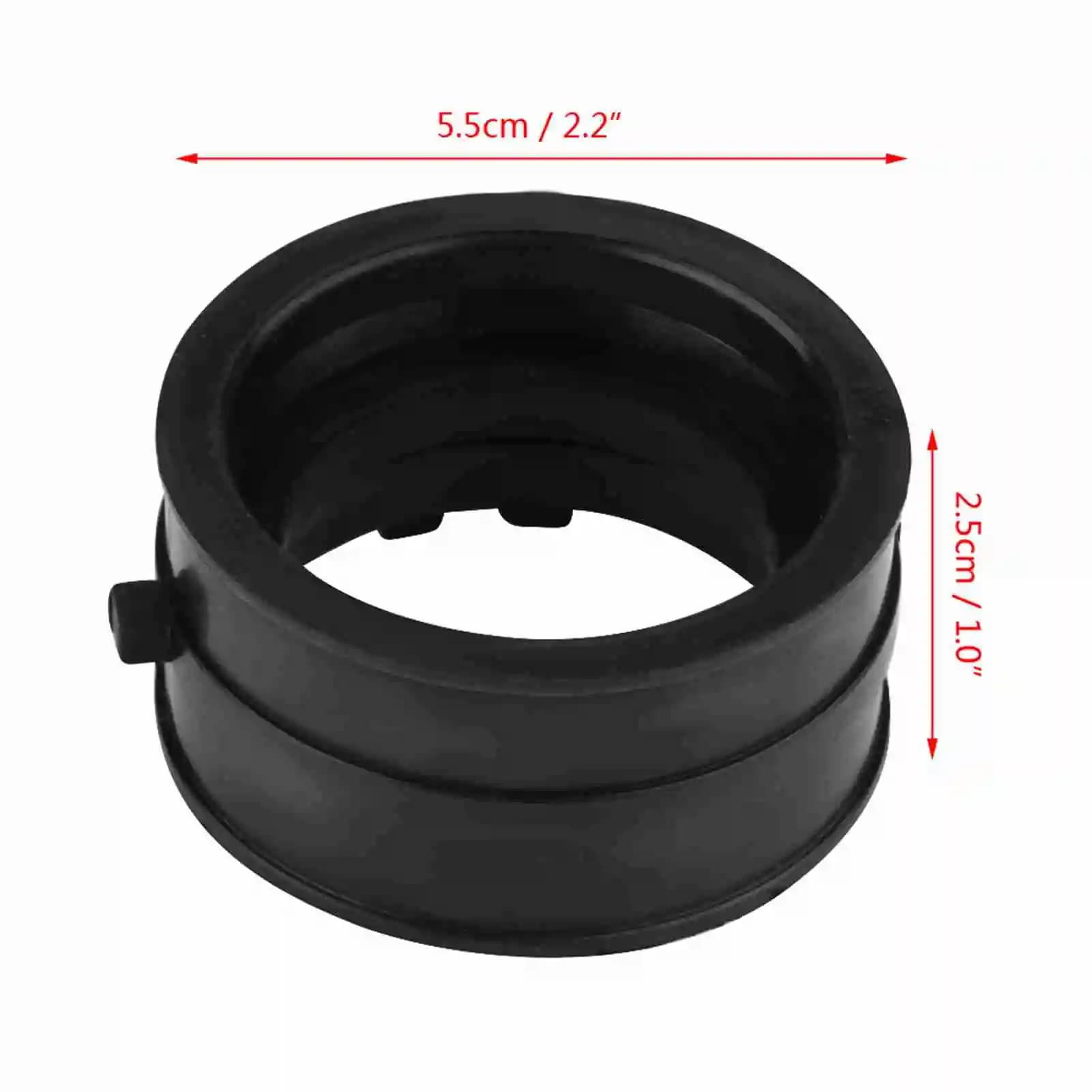 4 pcs Black Motorcycle Plastic Carburetor Suction Collector Boot Common 5.5*2.5 cm for Honda CBR600F2 1991-1994 CBR600F3