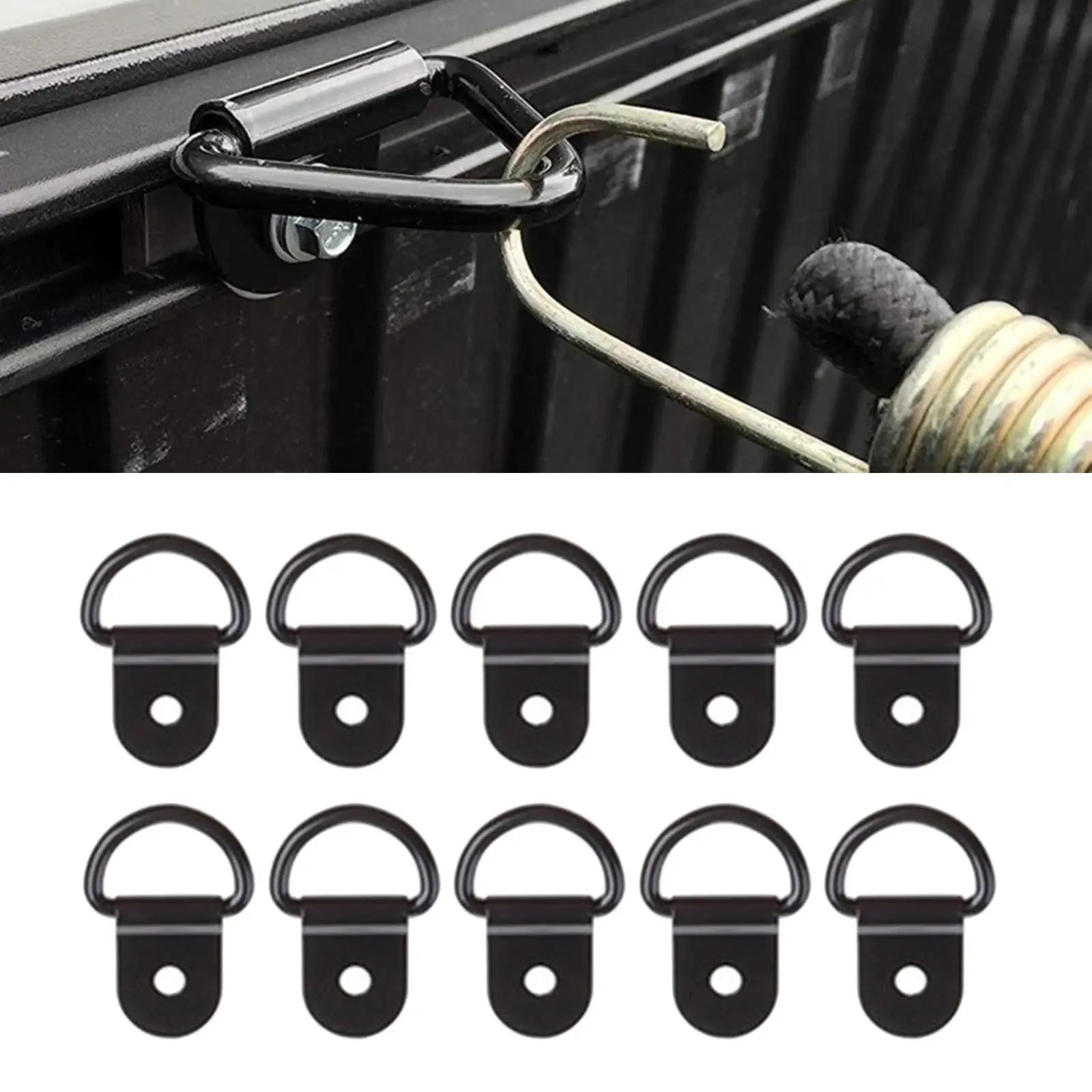 10 piece D-shaped anchoring anchor, stainless steel anchoring anchor, suitable for truck loading, car on houses, SUV trailers