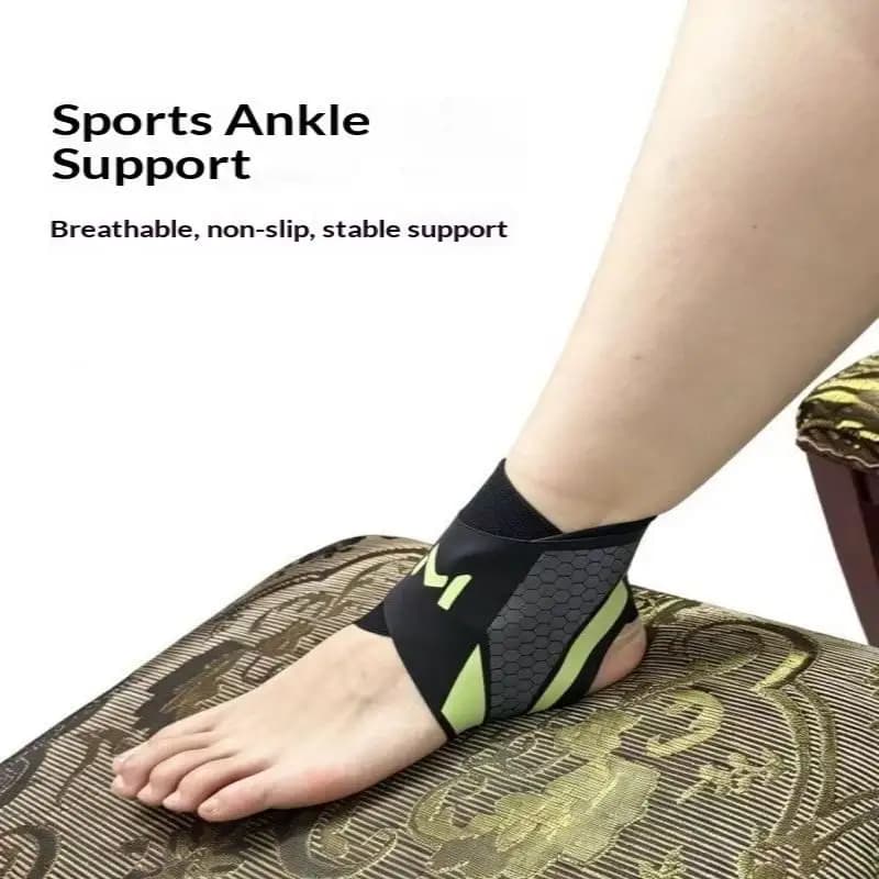 Adjustable Ankle Compression Support Strap Breathable Lightweight 1Pc for Cheerleading Gymnastics Flexible Ankle Protection