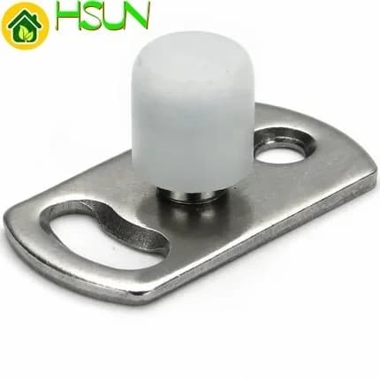 Pista guida porta promozione movimento puleggia Mute Cuscinetto integrato Porta di traduzione Ruota sospesa per scopi speciali Arresto del pendolo