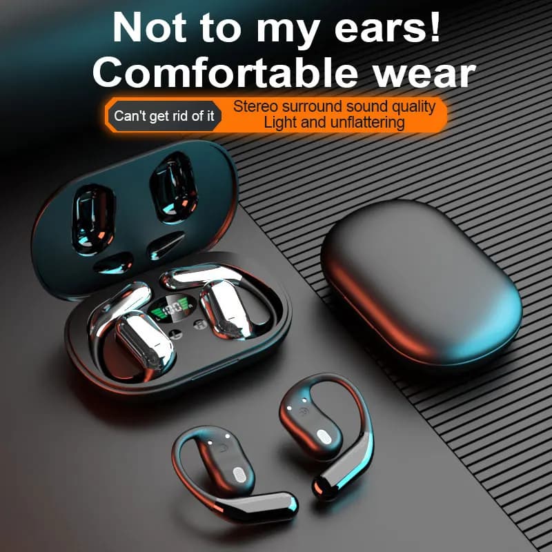 Auxiliary Q16 To Translator 144 languages and real-time accents, Ows Bluetooth wireless 3 in 1 open ear with charging case