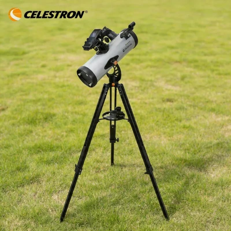 Telescopio Astronomico Celestron SSE LT114AZ 114/1000mm con App per Smartphone StarSense Explorer e Supporto Treppiede in Alluminio