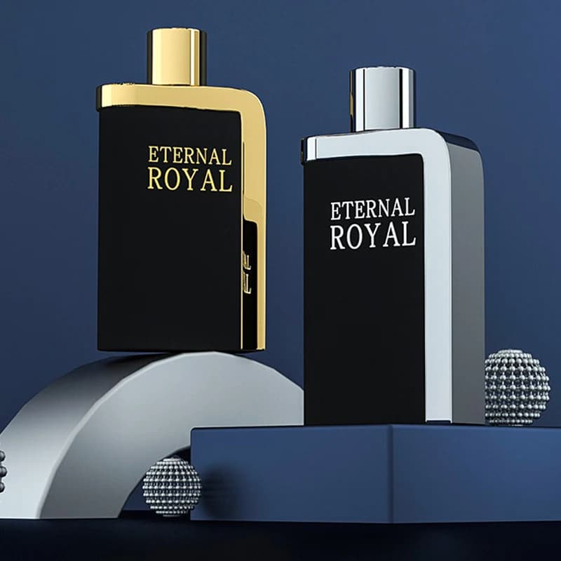 Eternity Royal Profumo da uomo Appassionato Gentleman Colonia Fragranza Profumo a lunga durata Texture lucida metallizzata Profumi da uomo