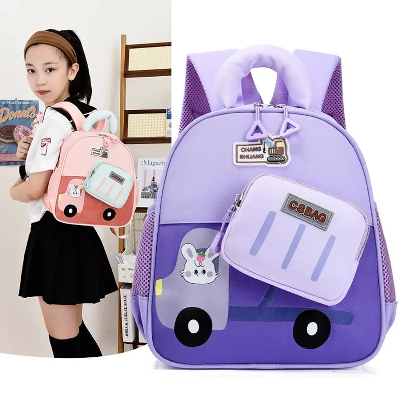 Zaino per asilo carino per bambini 2025 Borsa da scuola prescolare per ragazzi e ragazze alla moda Zaini da viaggio per bambini leggeri e traspiranti