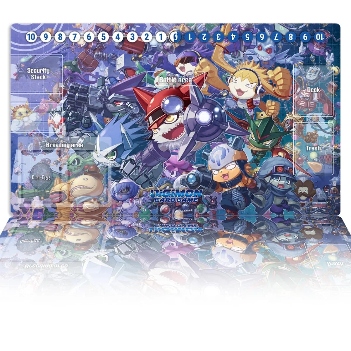 Tappetino da Gioco Digimon Appmon DTCG TCG CCG, Tappetino per Giochi da Tavolo e Carte Collezionabili, Tappetino per Mouse Anime in Gomma e Borsa Gratuita