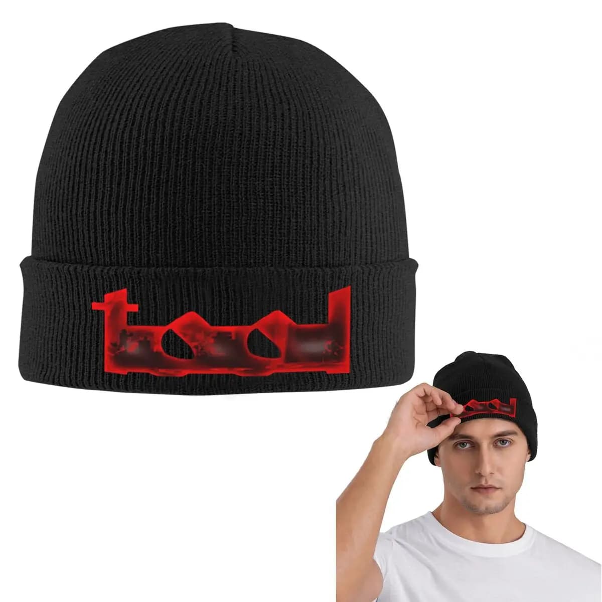 Tool Band Berretto lavorato a maglia caldo Cappello a cuffia Hip Hop Autunno Inverno Berretti da esterno Cappelli per uomo Donna Adulto