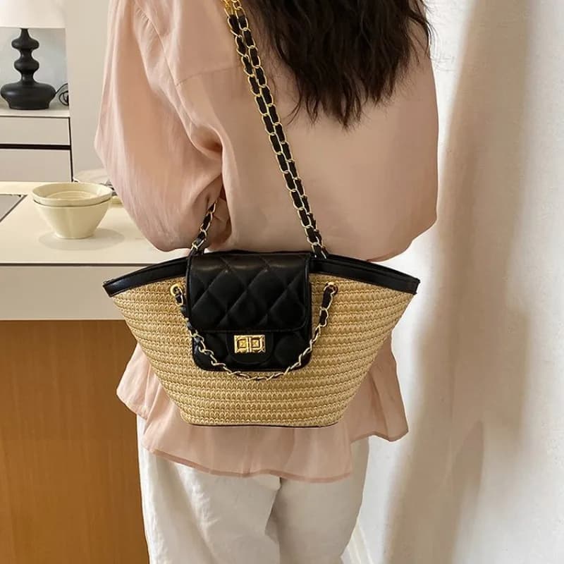 Borsa fasciatoio alla moda, borsa a tracolla unica per donna, elegante borsa messenger in pelle.