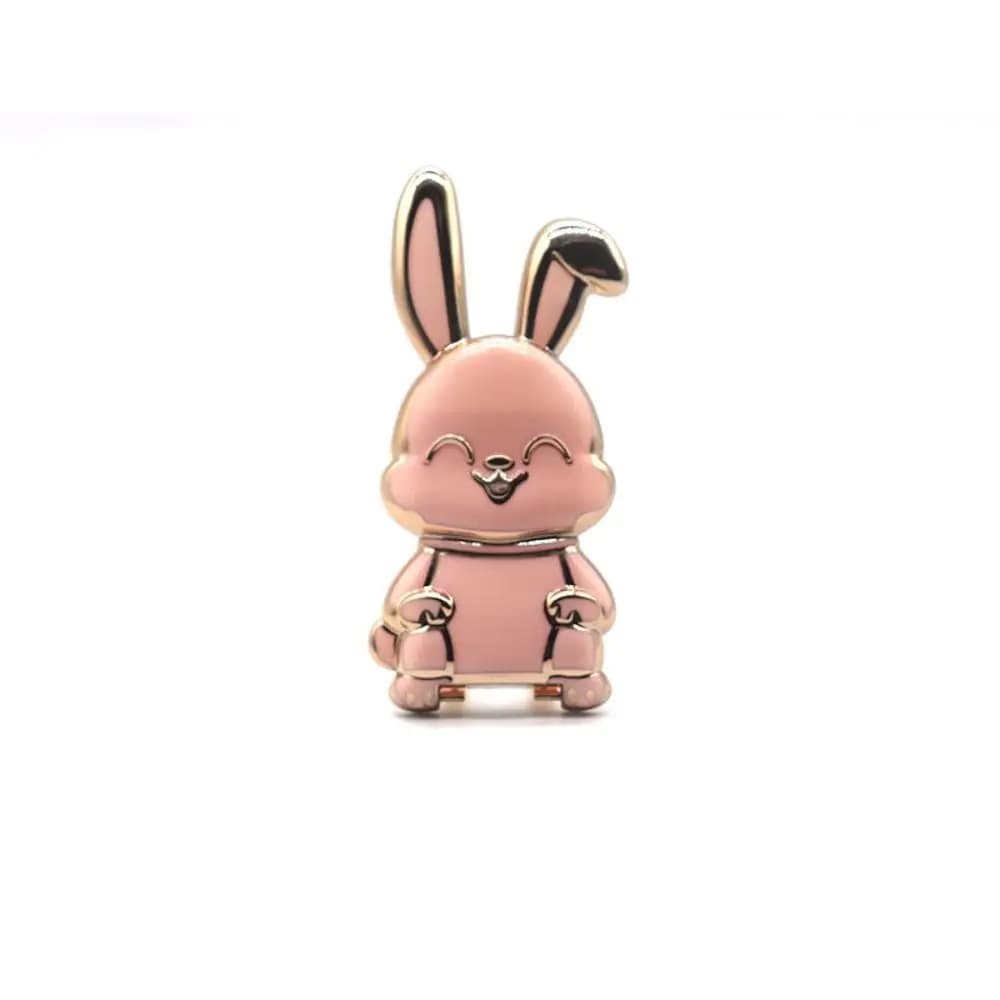 Supporto Lazy Ring Buckle Adesivo posteriore pieghevole 3D Pad Staffa ad anello per coniglio Supporto per asta di trazione Supporto per telefono cellulare