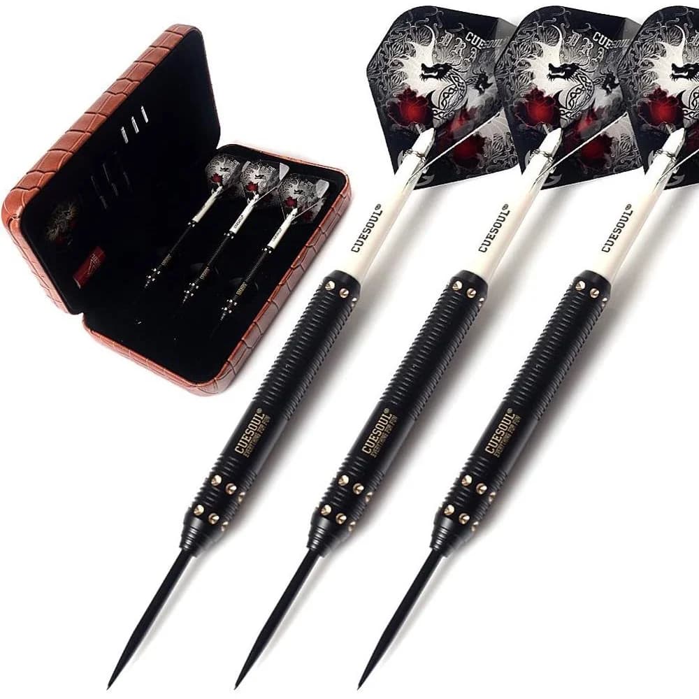 CUESOUL 21/23/25 grammi Dragon Series Set di freccette con punta in acciaio Freccette professionali