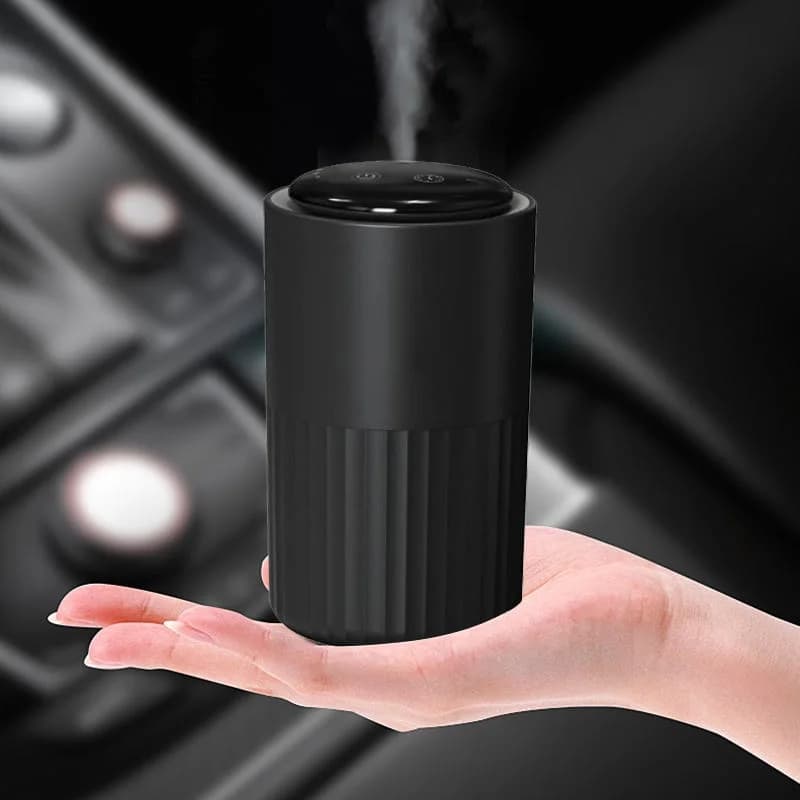 Diffusore di Aromi per Auto Elettrica Silenzioso con 7 Luci Cangianti Diffusore di Fragranze per Oli Essenziali per Casa e Auto