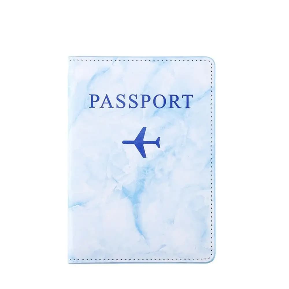Storage Bag Marble Grain Airplane Check-in Travel Accessories Passport Holder PU Card Case Passport Protective Cover