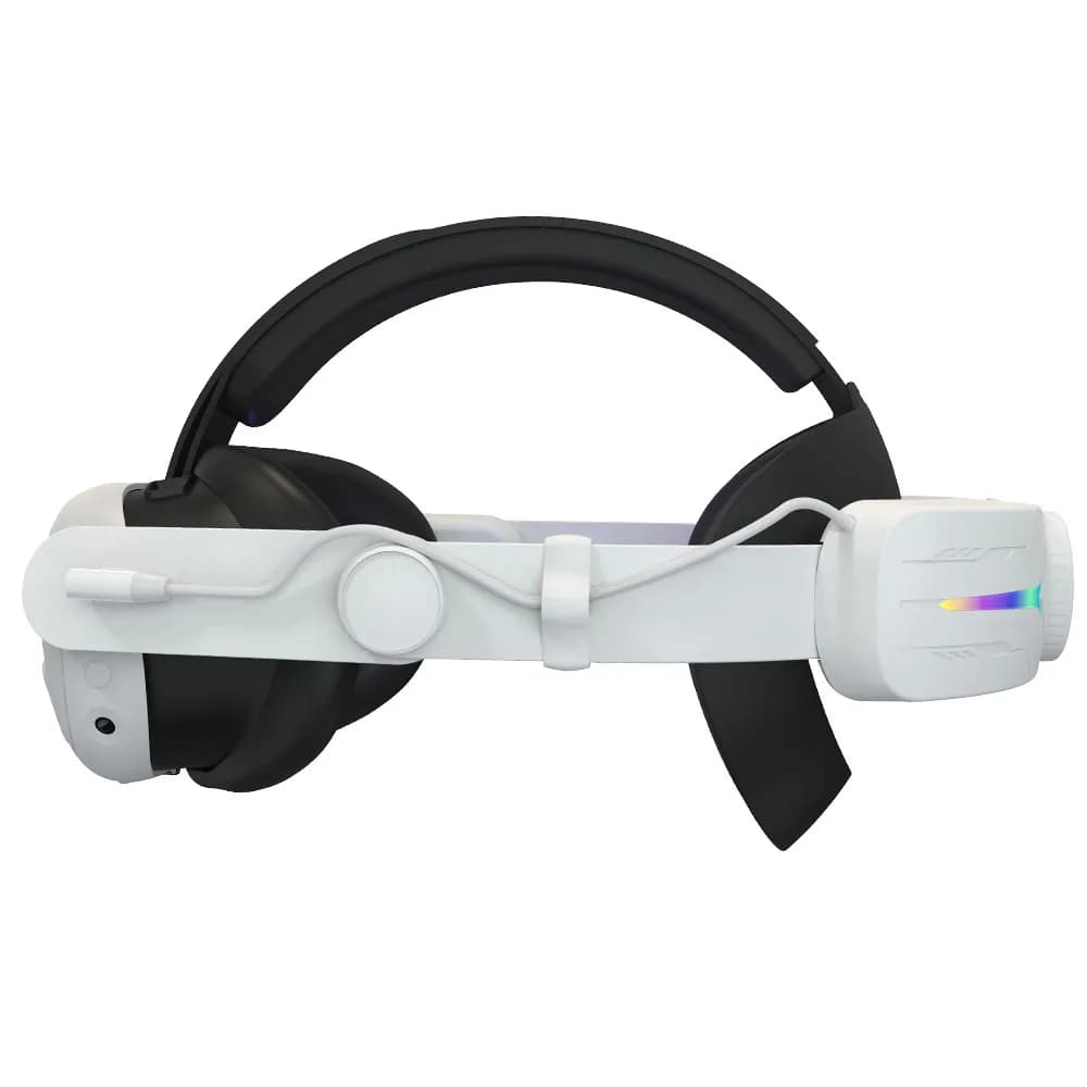 VR 7 Protective Set in 1: RGB Copricapo, Face Covers, Controller Covers, Joystick Covers, Eye Mask for Oculus/Meta Quest 3
