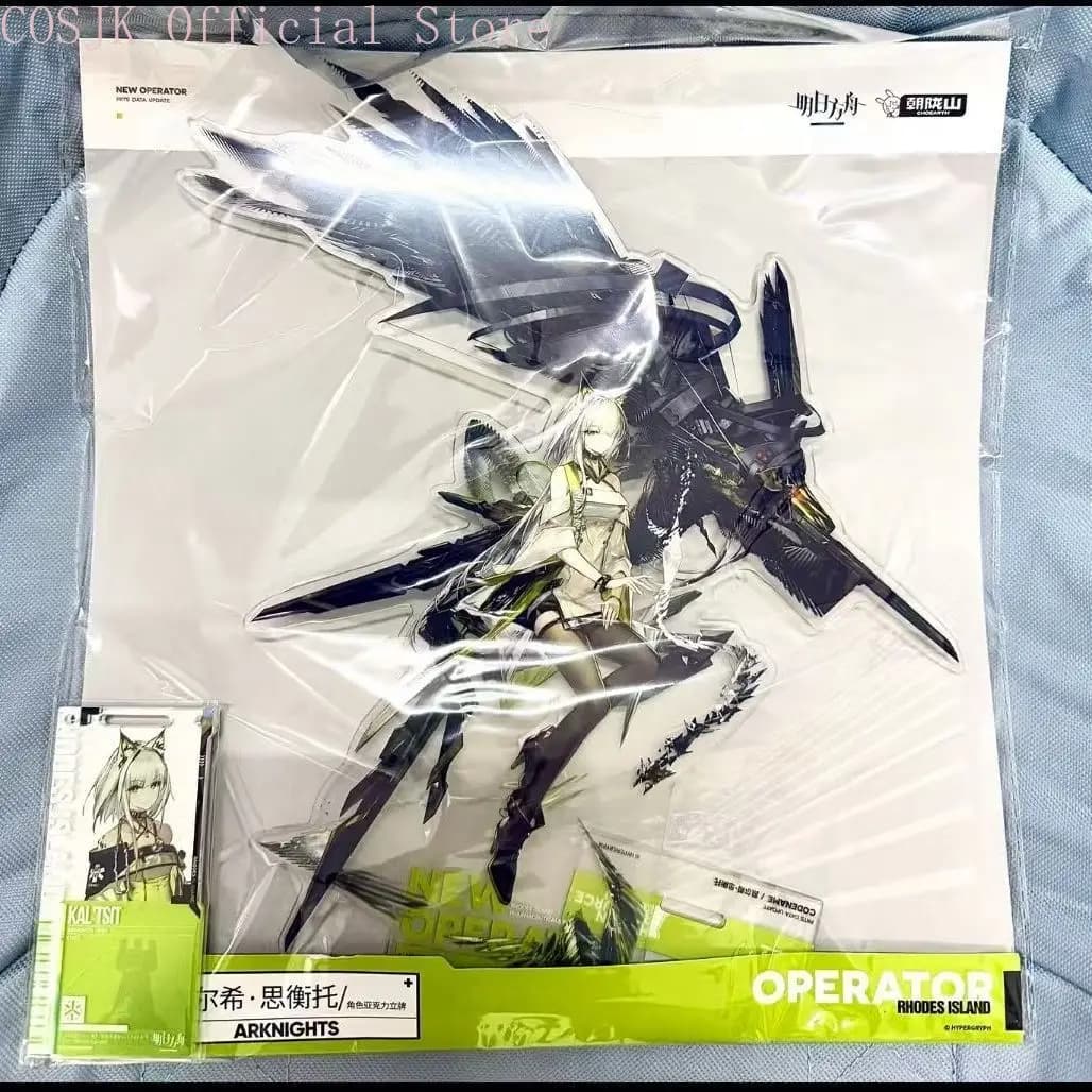 Arknights Kal'tsit Cosplay figure Acrylic Standing Sign Cartoon Figure Stand Desktop Accessories Ornament Xmas Gift