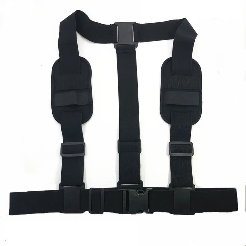 YX21 Gilet per Bodycam, Gilet Monospalla Resistente per Tutte le Videocamere Indossabili, con Velcro e Cinghia per Trasporto Bodycam