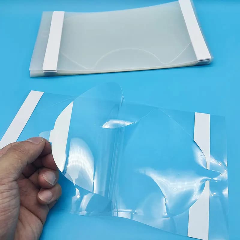Anti-scratch protective film for gas mask 6800 Breather Screen protection for full-face window Spray mask cover for painting
