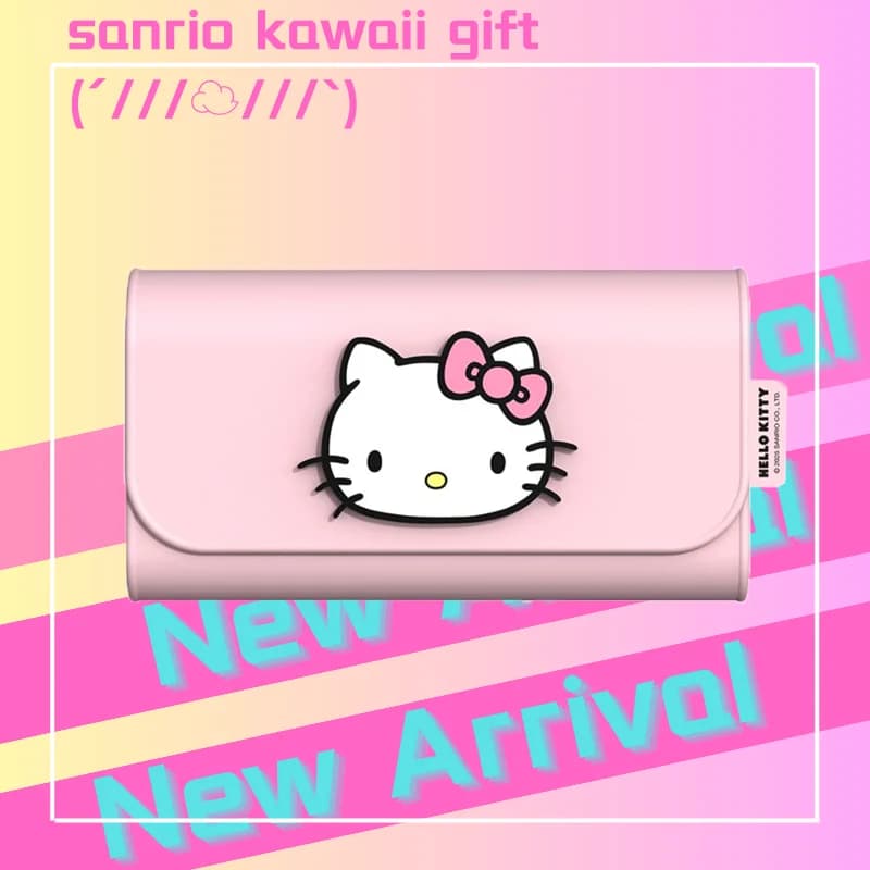 Sanrio Hello Kitty Car Eyewear Decoration Kawaii Sunflower Resistant at High Temperatures Container Gift for Girls Waterproof Magnetic