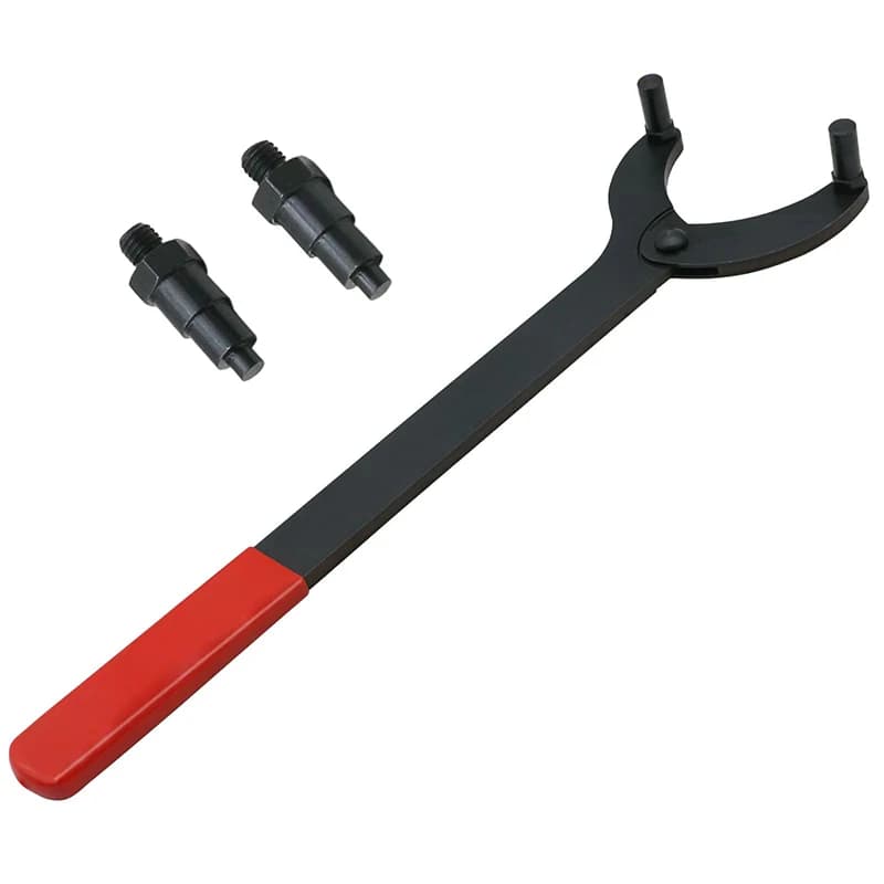 Cambio della cinghia della chiave regolabile del pignone di bloccaggio della distribuzione, kit di attrezzi del supporto della puleggia del motore per albero a camme per VW Golf VAG 3036 per T10172