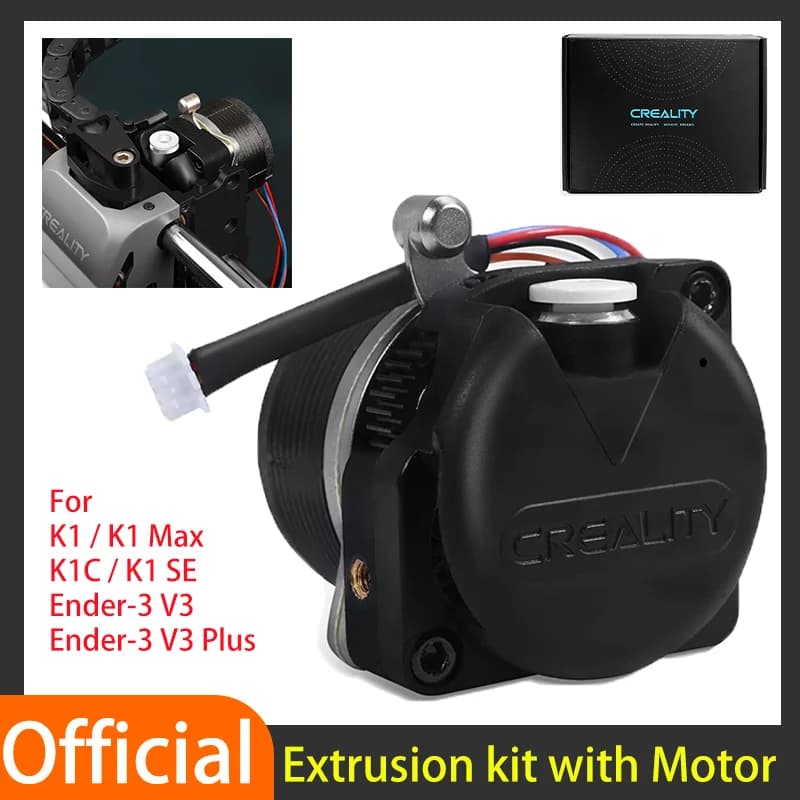 Creality Original K1 Hummingbird Estrusore con meccanismo di estrusione del motore Kit per stampante 3D K1/K1 Max/K1C Ender 3 V3 Plus