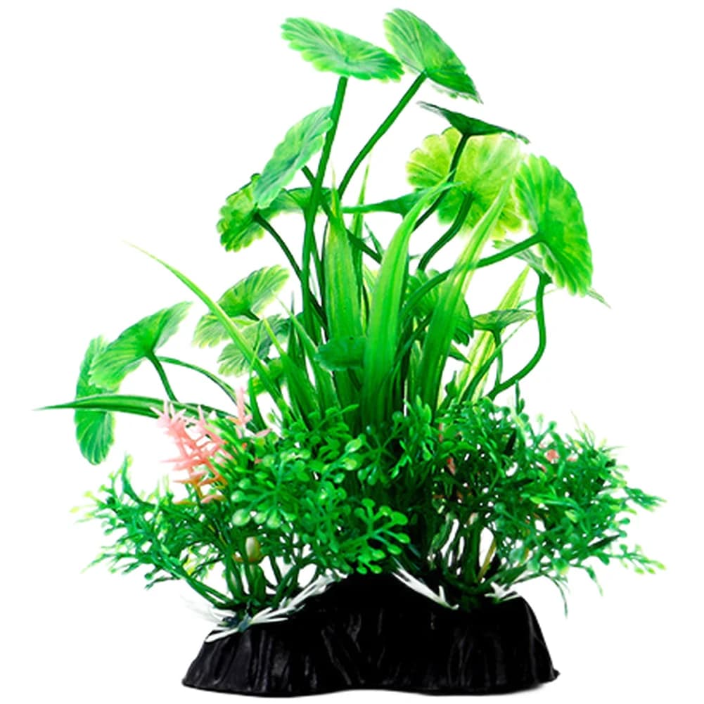 15cm Artificial Plants for Aquariums Fish Tanks and Terrariums with Suction Cup Attachment for Secure Placement