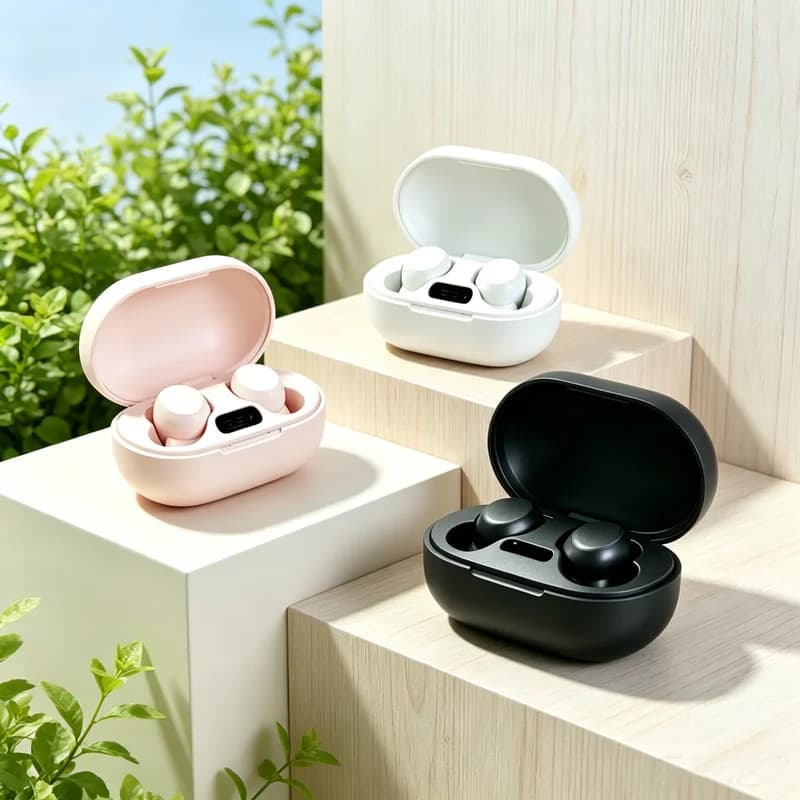 TWS Bluetooth Earphones Wireless bluetooth headset Noise Cancelling Headsets Microphone Headphones for all smartphones