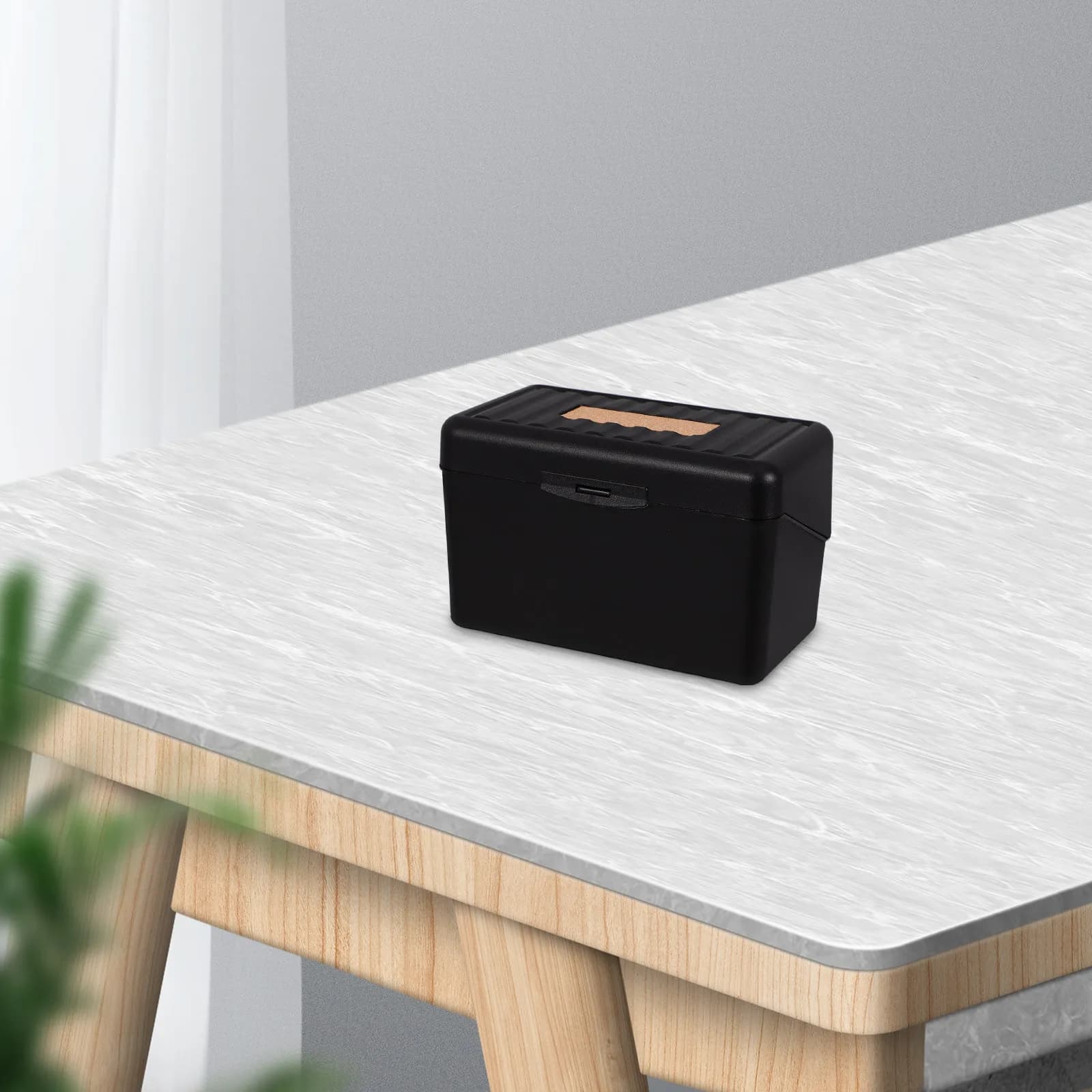 Card Holder Box Premium, Card Organizer, Practical Card Holder for Office, Home, Desk, Wardrobe, Custom Workspace