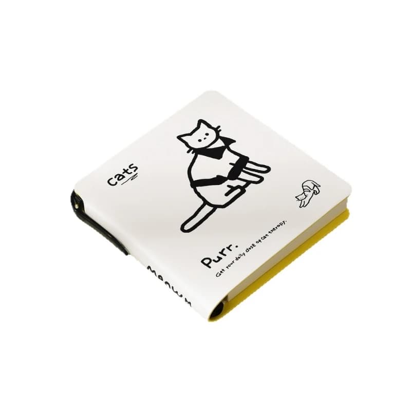 Pocket Notebook with 112 Unlined Sheets for Vocabulary Notes, Sketching and Jouranling, Portable Note Book for Daily 896C