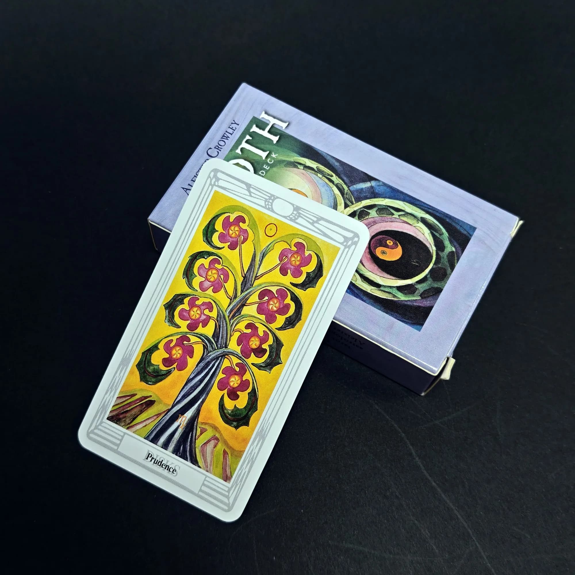 Thoth Tarocchi Carte Divinazione Mazzo Versioni inglesi Edizione Oracle Board Giochi da tavolo per la festa