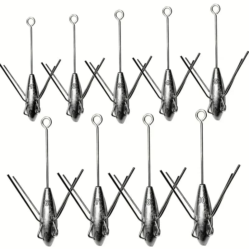 Sputnik Sinker Long queue fishing trips Anti-Snag Surf Casting Spider Sinker for fresh water salted Ocean Beach Casting