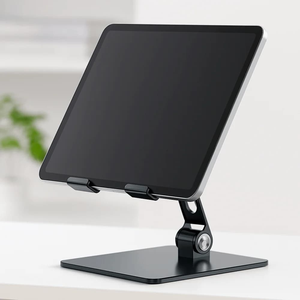 Stable Adjustable Tablet Stand Multi Angle Anti Slip Tablet Holder Foldable Metal Tablet Phone Bracket Universal