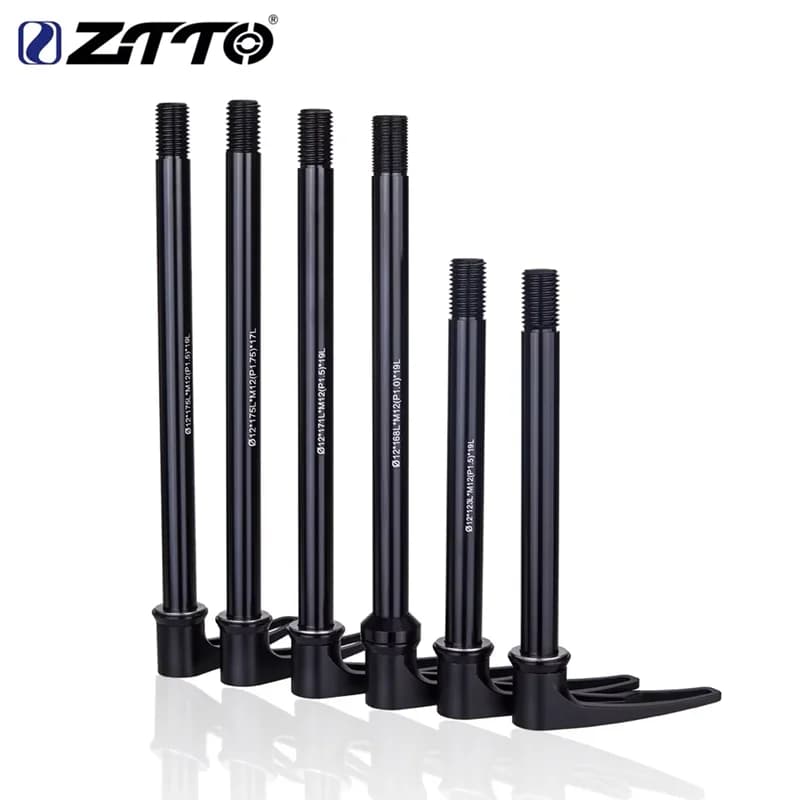 ZTTO MTB Perno Passante Albero Bici Da Strada Mozzo Anteriore Mozzo Posteriore Spiedini 12mm 15mm Asse Ruota Mozzo Albero 12x142 12x148 ANTERIORE 12X140 FORK